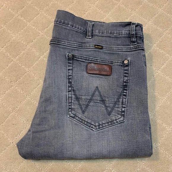 Wrangler Slim Fit Jeans Mens Size 38x29 